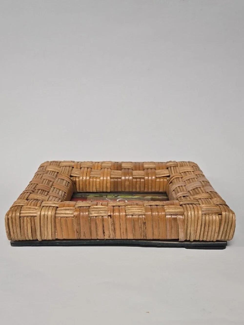 Tropicl Home Woven Rattan 4x6 Photo Frame 8